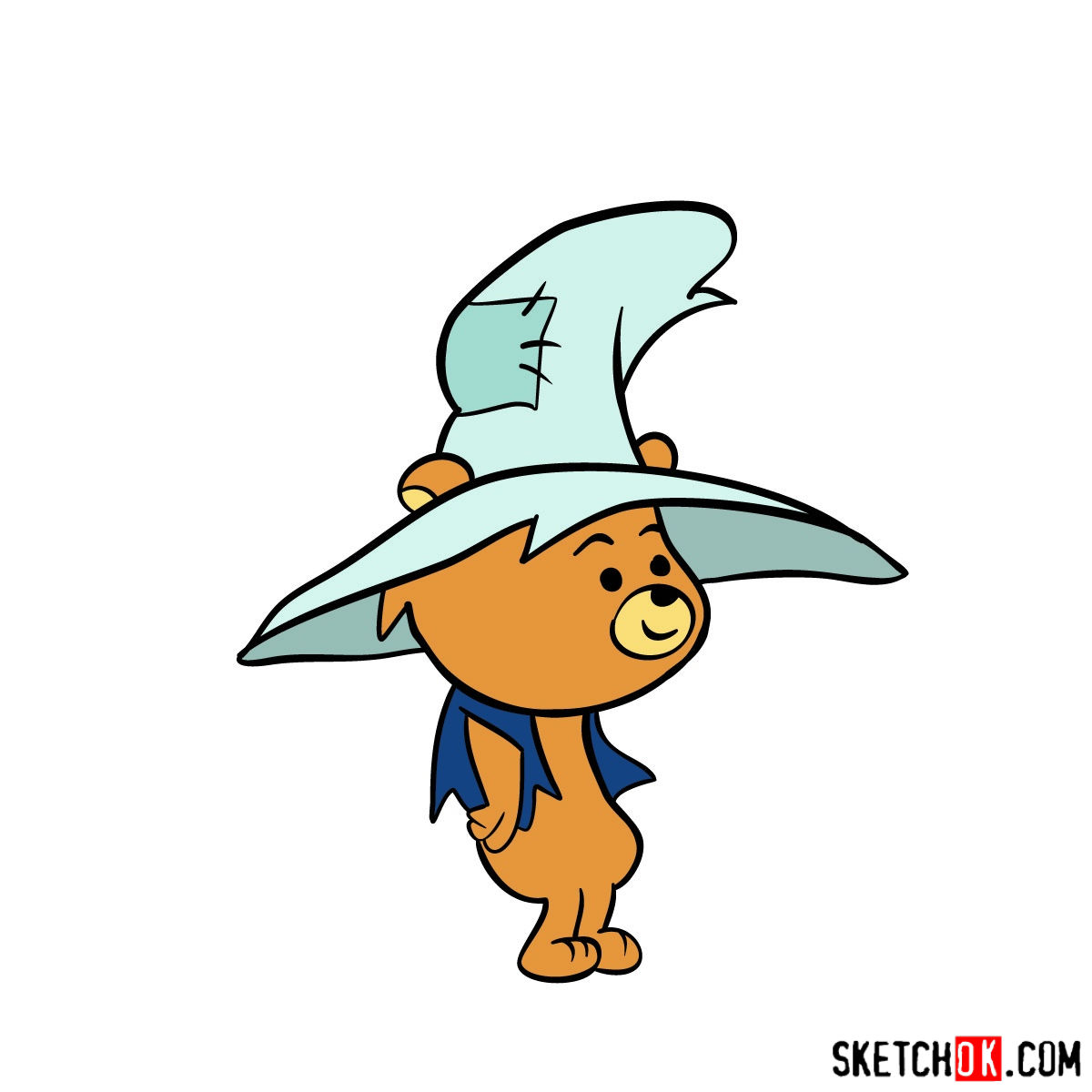 1200x1200 how to draw shag rugg the hillbilly bears