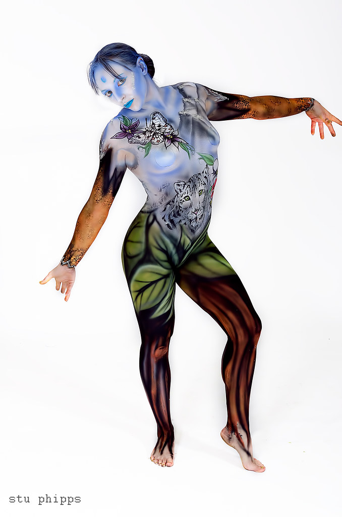 678x1024 My First Full Bodypaint Planet Earth