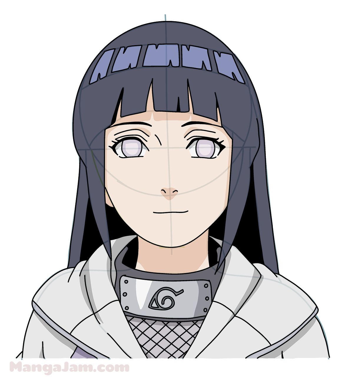 1179x1280 Let's Learn How To Draw Hinata From Naruto Today! Hinata Hyga