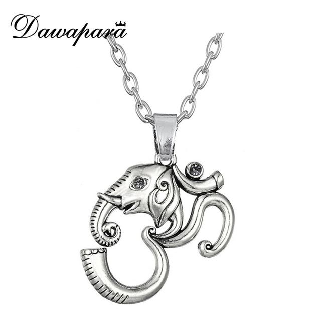 640x640 Dawapara Hindu Ganesha Elephant Statue Adjustable Link Chain