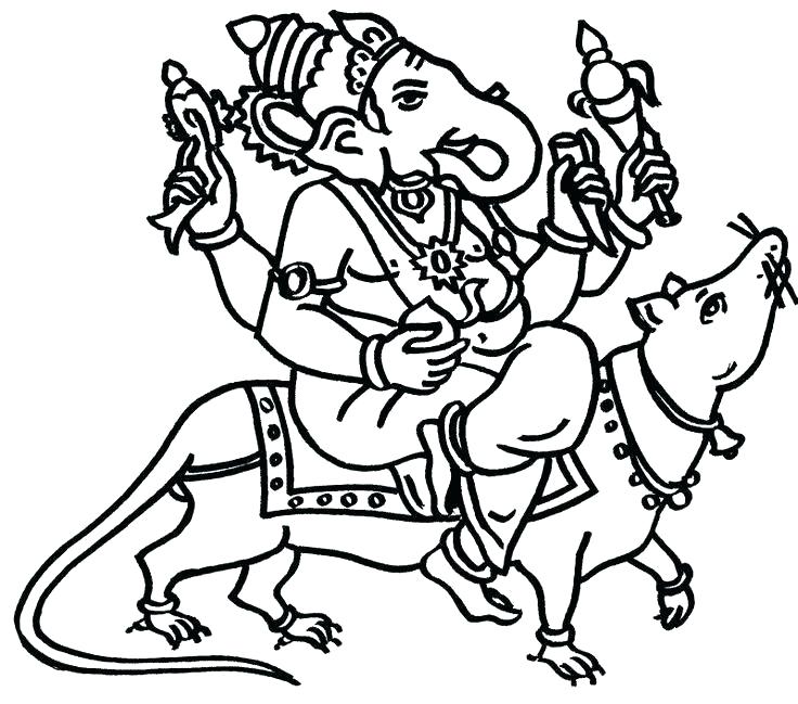 736x649 Hinduism Coloring Pages Coloring Pages Download This Coloring
