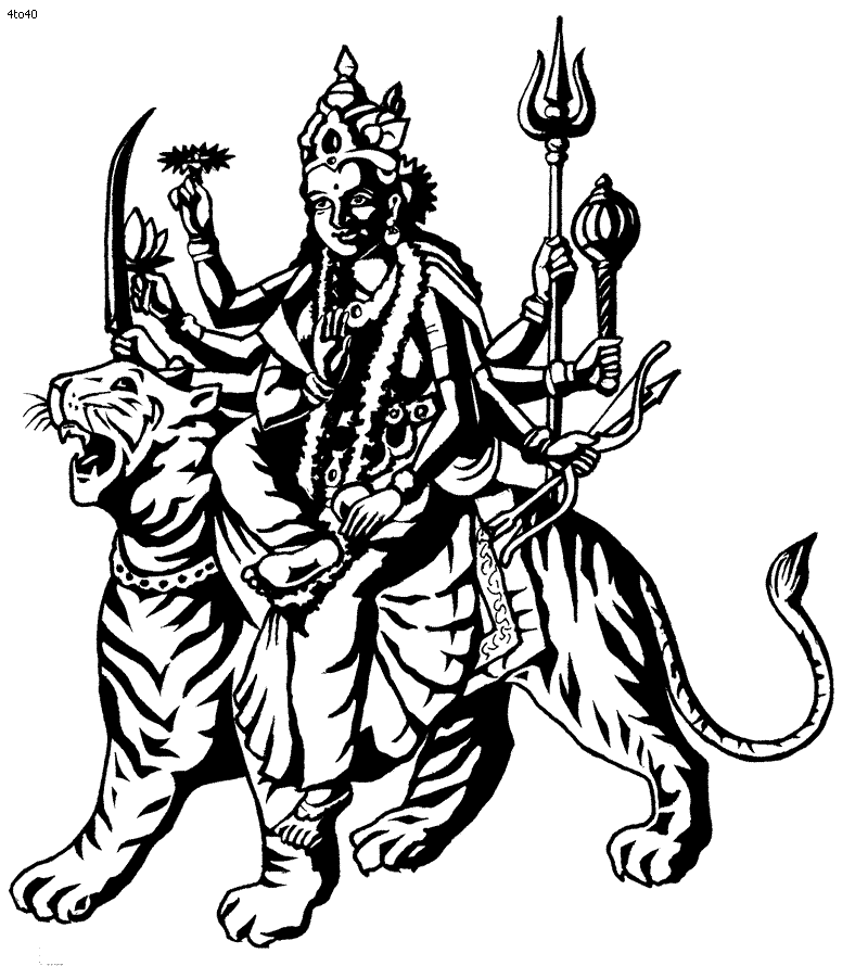 800x890 Hindu God Clipart
