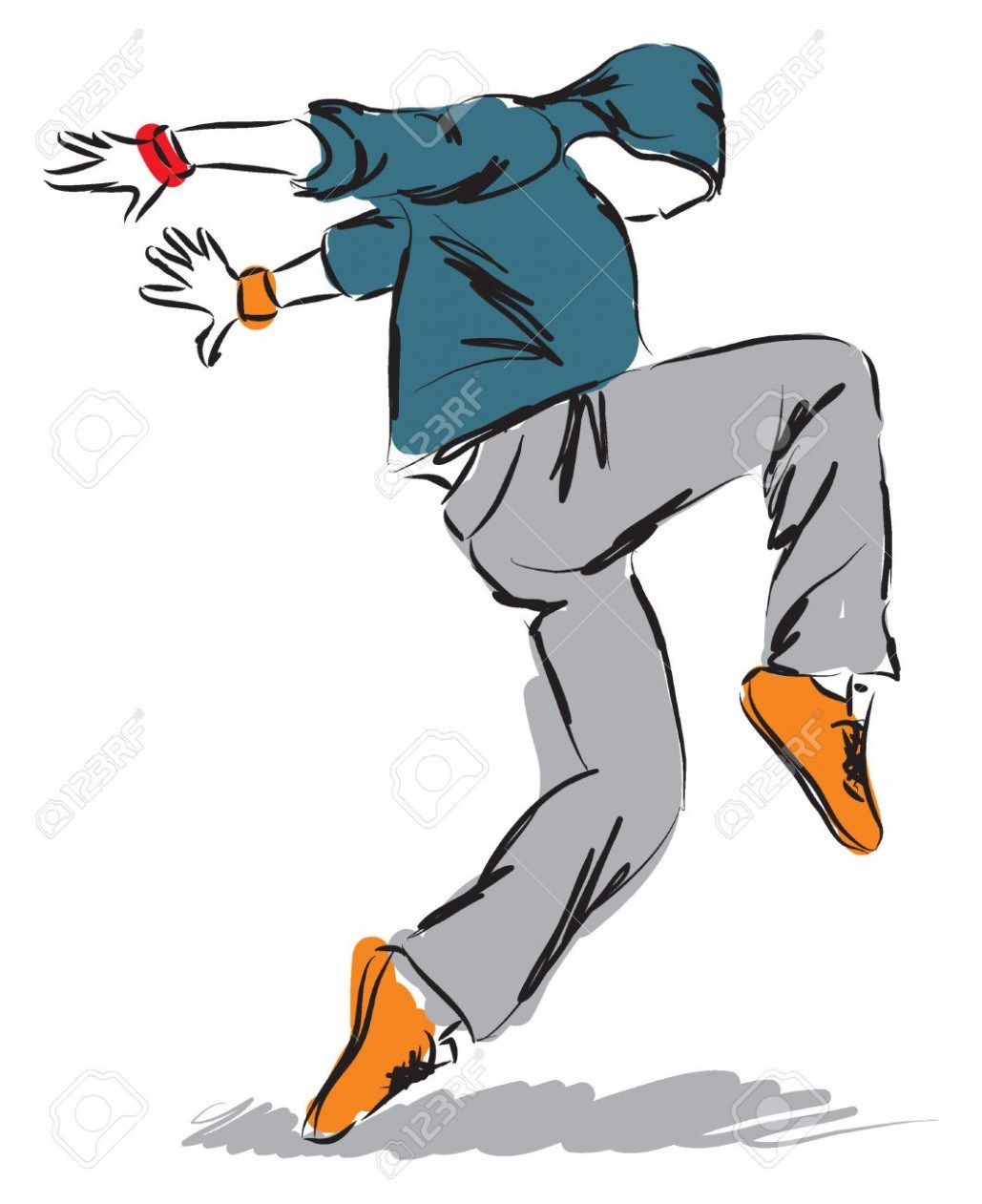 1029x1261 Hip Hop Dance Graphic Design