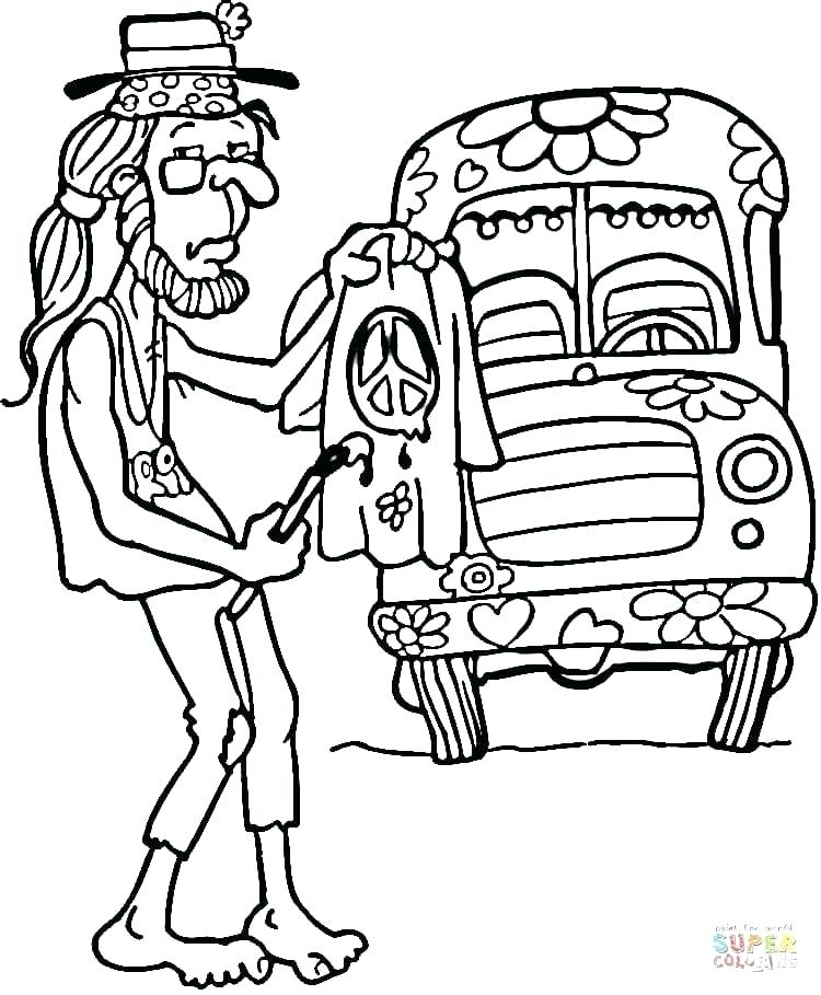 750x909 Coloring Pages Hippie Flower Coloring Pages Color Bros Disney