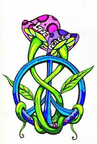 406x600 feelin' groovy! tattoo ideas peace, peace