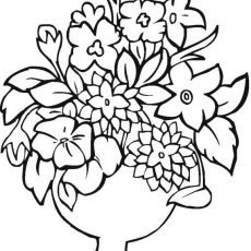 230x230 Neoteric Flower Power Coloring Pages At Free Hippie