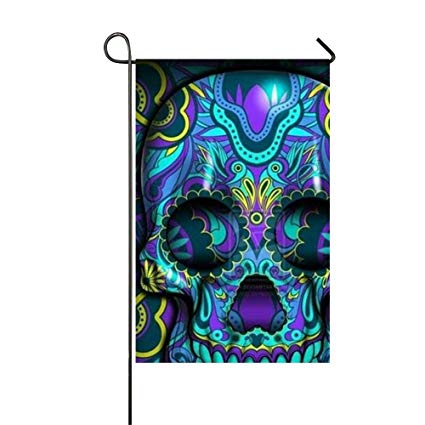 425x425 Starfactr Hippie Skull Drawing Sun Resistant Garden