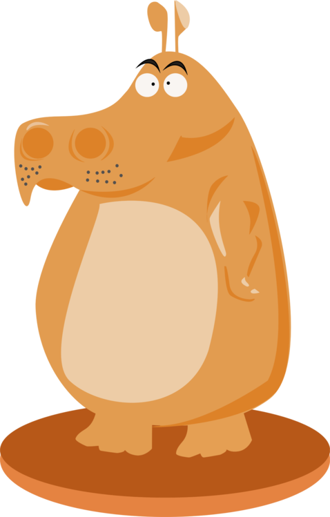 478x749 Cartoon Drawing Hippopotamus Computer Icons Cc0