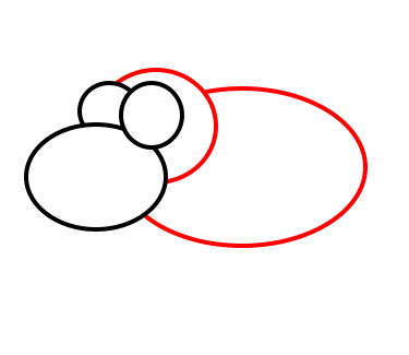 375x325 Drawing A Cartoon Hippo