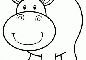 300x210 Hippo Drawing For Kids