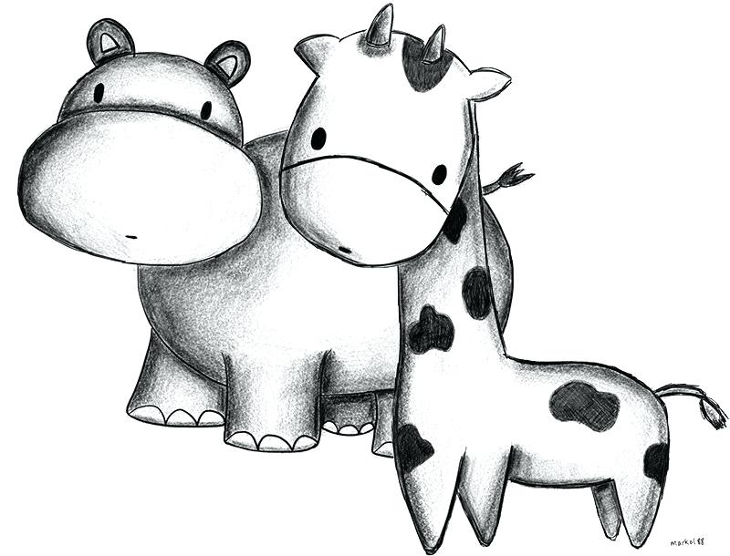 800x610 hippo drawings cartoon hippo big hippo drawings