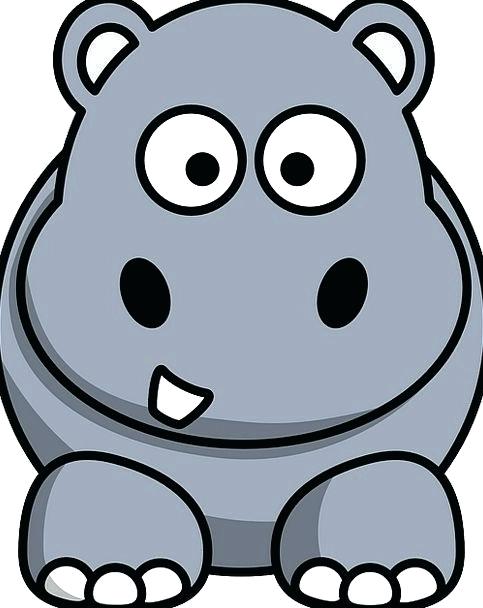 483x608 Hippo Cartoon Hippo Cartoon Face