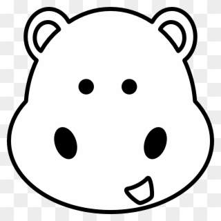 320x320 Hippo Drawing Eye