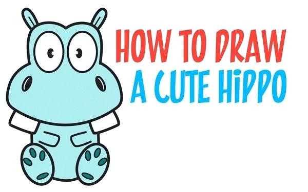 600x375 how to draw a hippo face draw hippo coloring pages hippo coloring