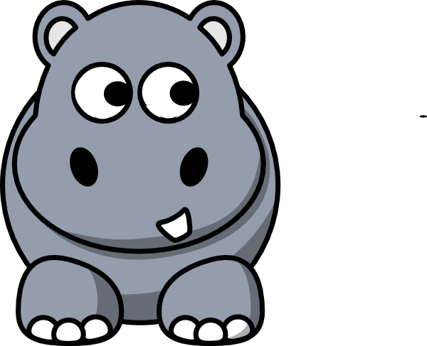 600x487 Drawing Hippopotamus Head Transparent Png Clipart Free Download