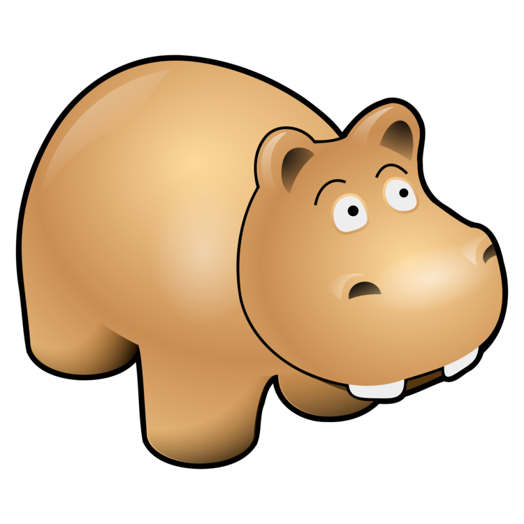 750x750 Hippopotamus Cartoon Computer Icons Download Drawing Cc0