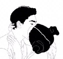 250x236 Gif Love Art Couple Hipster Vintage Indie Draw Teen Kiss Flowers