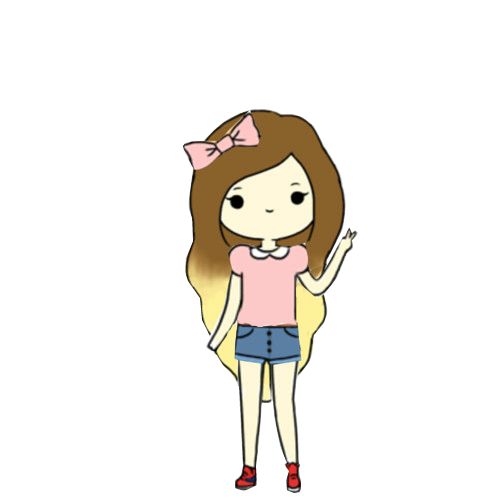 500x500 Chibis Drawing Hipster Transparent Png Clipart Free Download