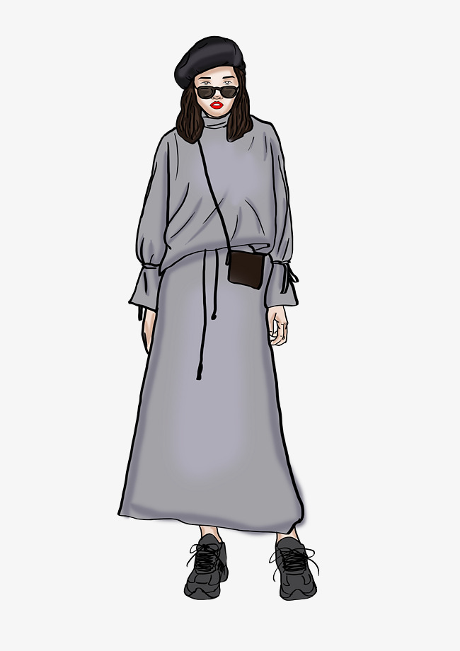 650x920 Hipster Girl Wearing Glasses Winter Image