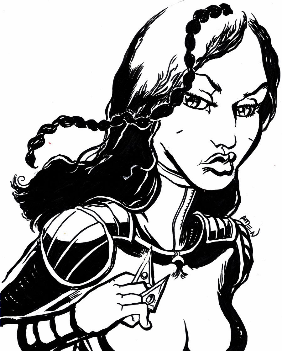 900x1119 the art of samax amen new drawing allumette