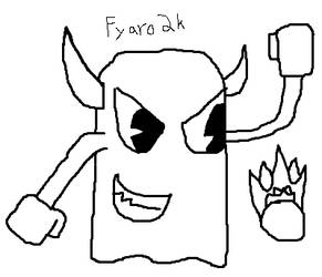 291x250 Devil Ghost Drawing