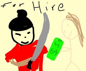 300x250 Drawing Hire A Samurai Know Your Meme