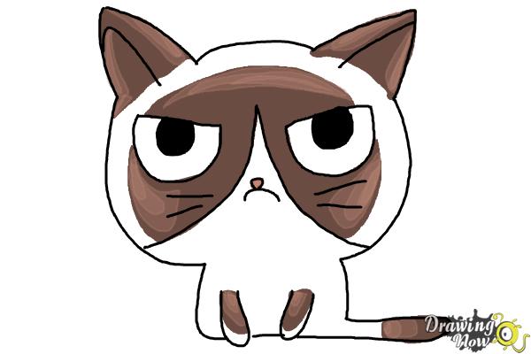 600x400 Huge Collection Of 'angry Cat Drawing' Download More Than