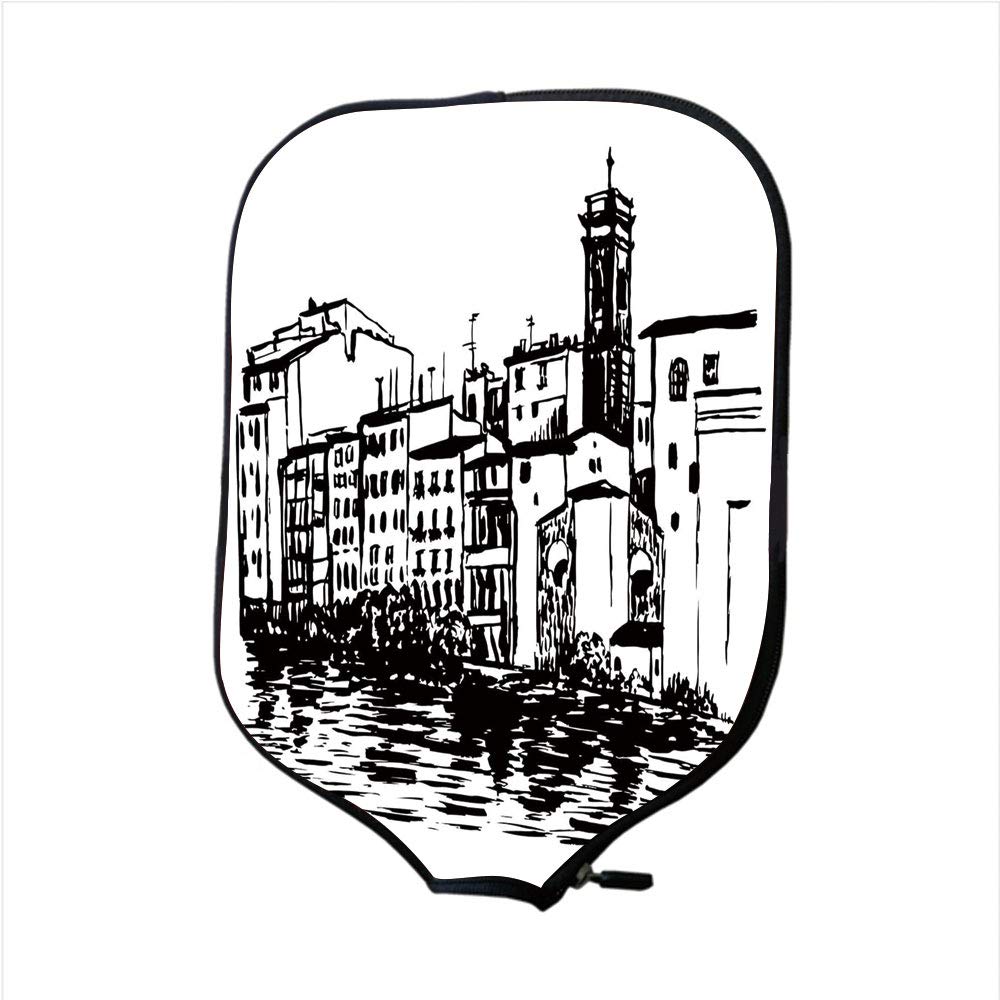 1000x1000 Neoprene Pickleball Paddle Racket Cover Case