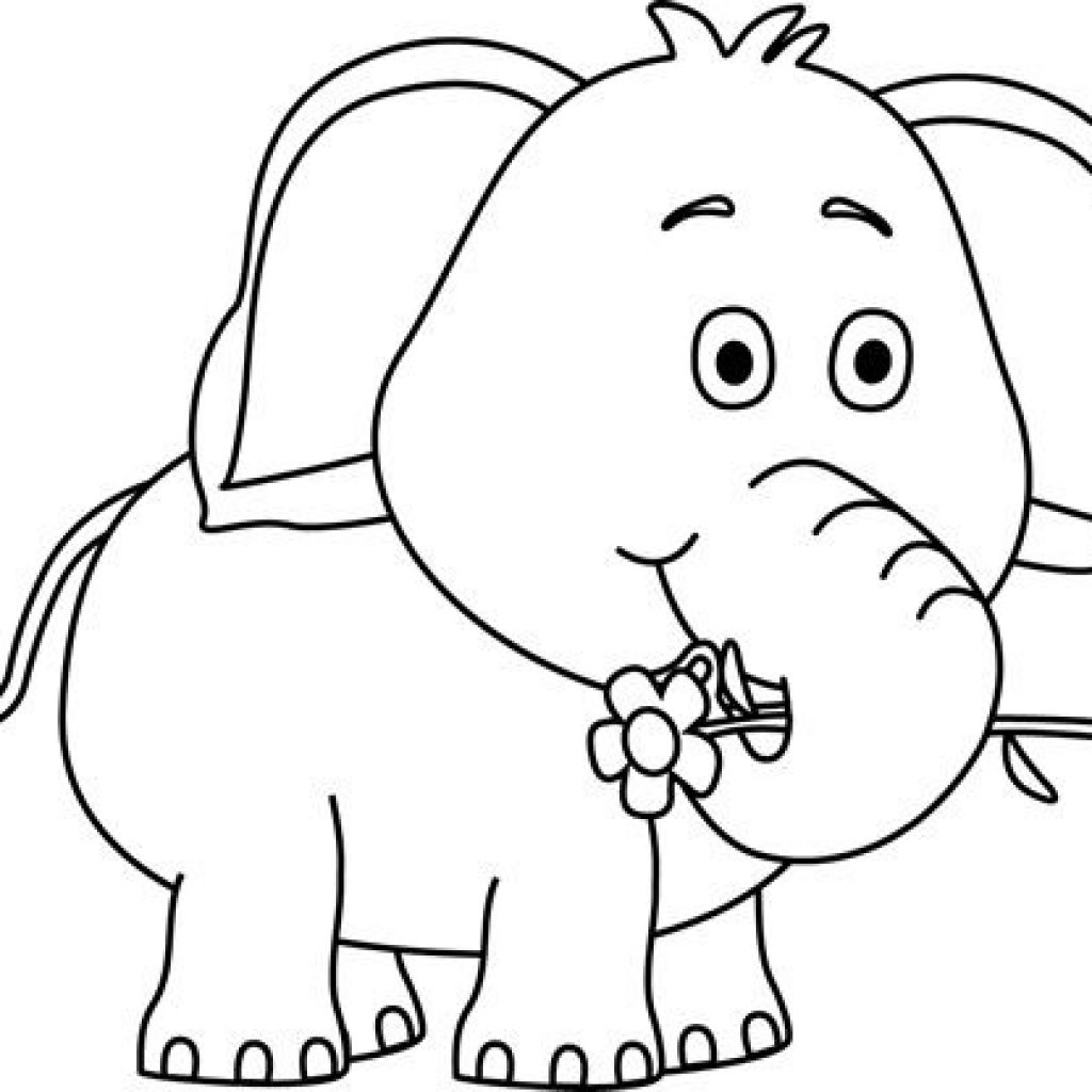 1024x1024 Elephant Clipart Black And White Moon Clipart House Clipart