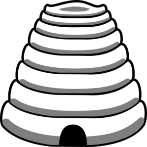 298x297 Baby Bees House Free Bee Hive Drawing