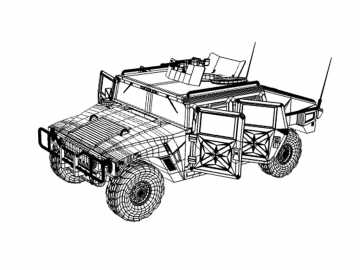 360x270 Hmmwv Desert Storm Model