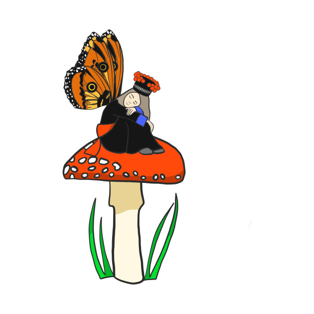 630x630 Snoozing On Top A Fairy Tale Mushroom