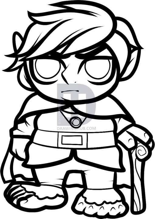 510x720 How To Draw A Hobbit, Hobbits, Step