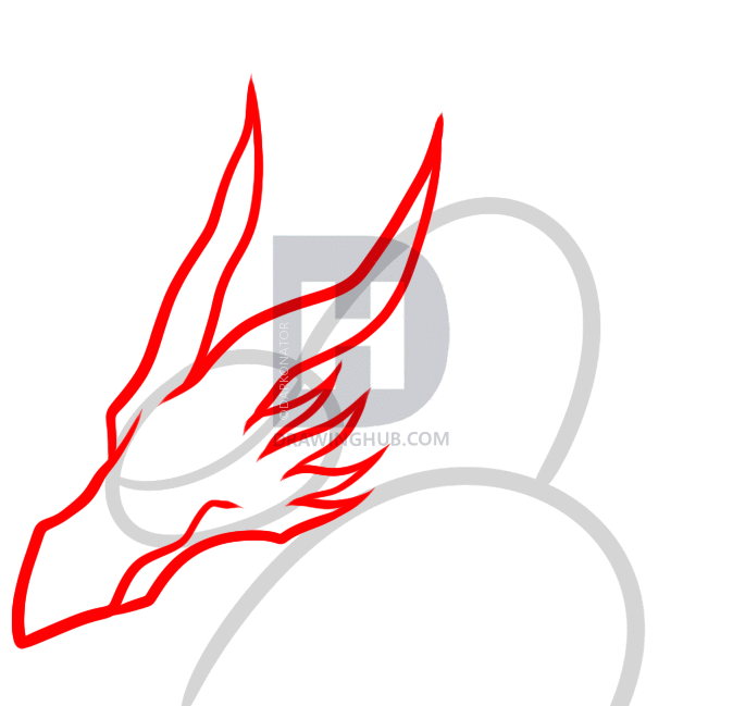 674x649 How To Draw Smaug From The Hobbit, Step