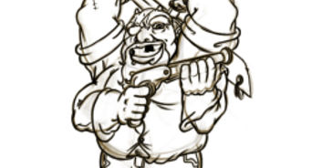 342x184 How To Draw A Hobbit Steps