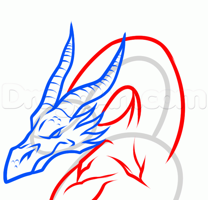 674x649 Draw Smaug From The Hobbit, Step