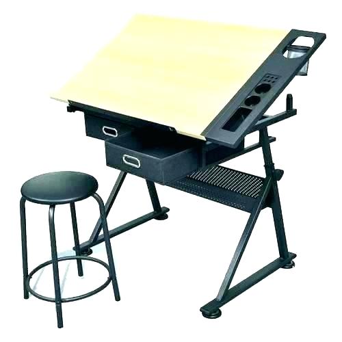 500x500 Craft Work Tables Table Art With Storage Drawing Hobby Fold Out