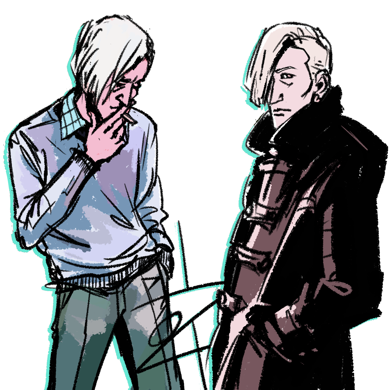 1280x1280 Slimy Skeleton Zolturates Hobby Drawing White