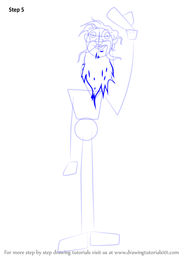 600x846 Learn How To Draw Hobo Bob From Wayside