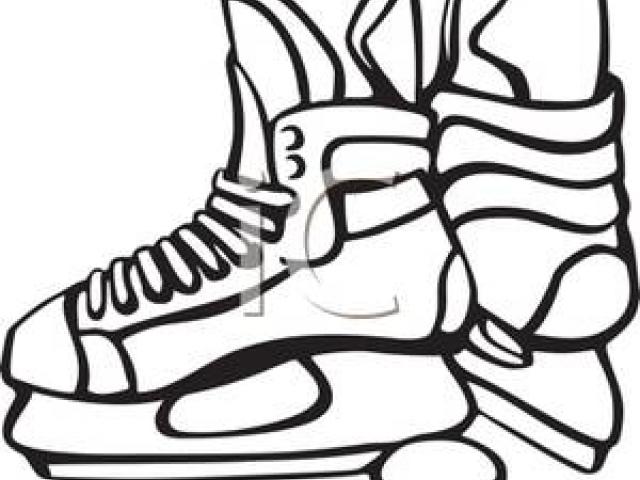 640x480 Hockey Clipart Drawing