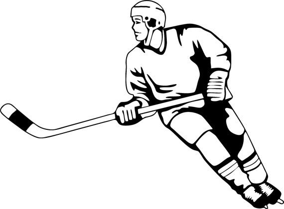 Hockey Goalie Drawing | Free download on ClipArtMag