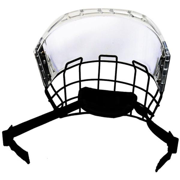 600x600 Tron Hockey Helmet Cage Shield Combo