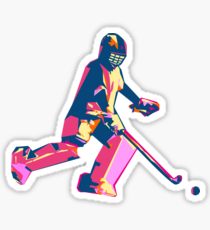 210x230 Hockey Player Drawing Stickers Redbubble