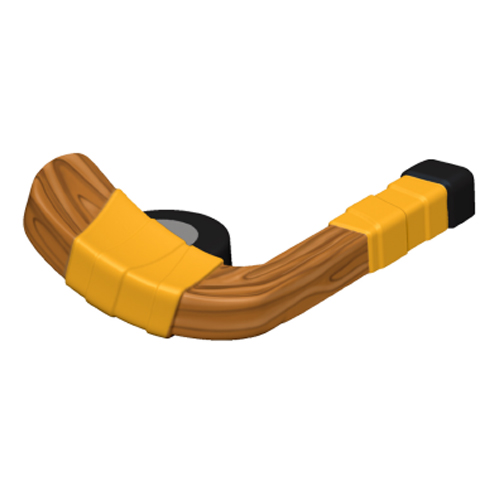 500x500 Gfrp Play Hockey Stick With Puck