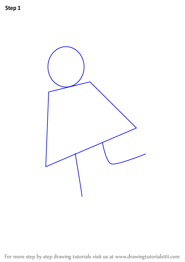 597x844 Learn How To Draw A Ice Skating Santa