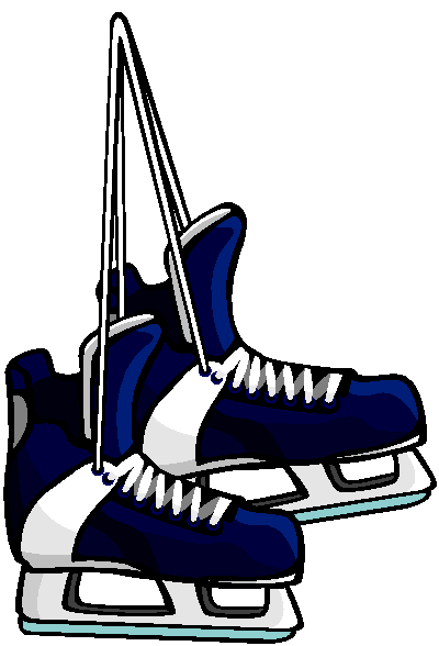 400x588 Ice Skates Drawing Hanging