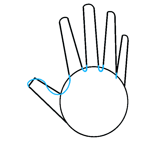 680x678 How To Draw A Hand Really Easy Drawing Tutorial