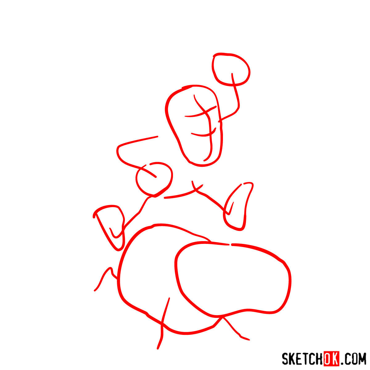 1200x1200 How To Draw Hog Rider From Clash Of Clans
