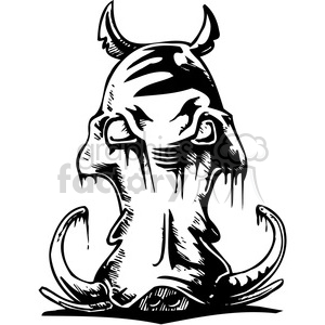 300x300 Boar Tattoo Design Clipart Royalty Free Clipart