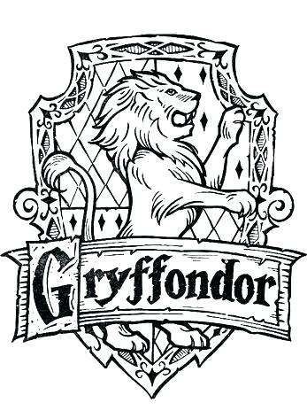 347x472 Harry Potter House Crest Coloring Pages Inspirational